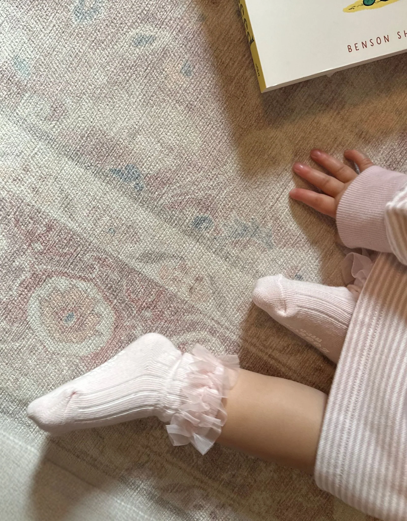 Cats Rule 3-Pack Baby Socks Pink - Image 3