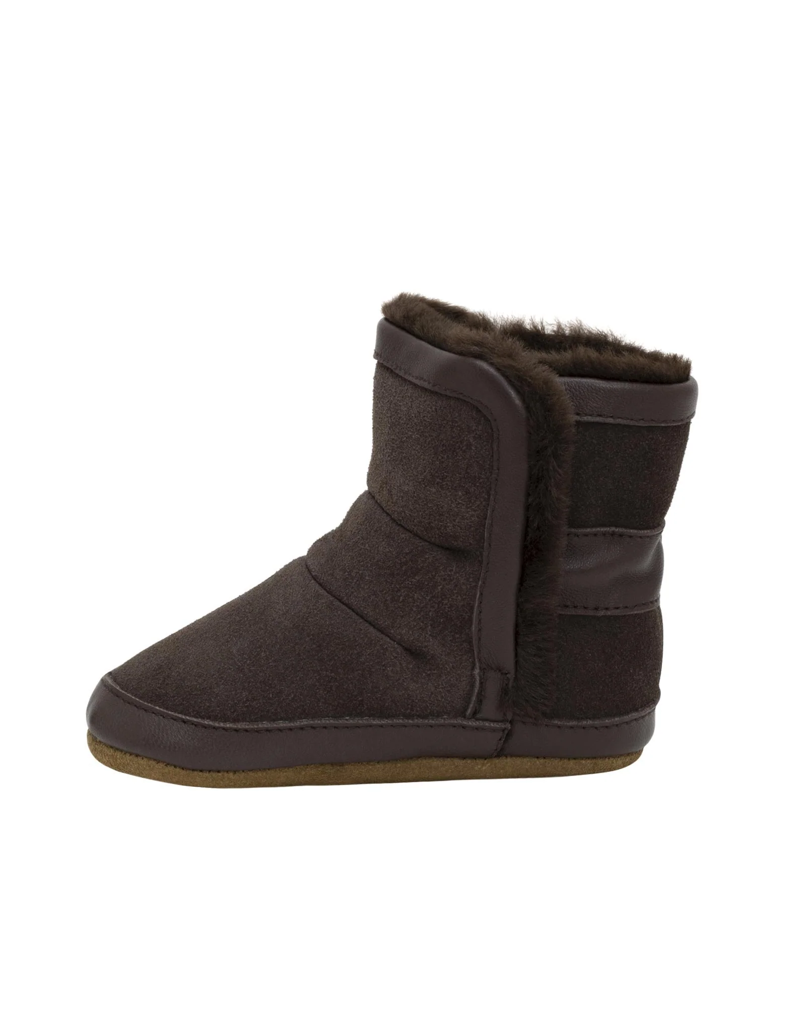 Cozy Cuff Soft Sole Boots Brown - Image 4