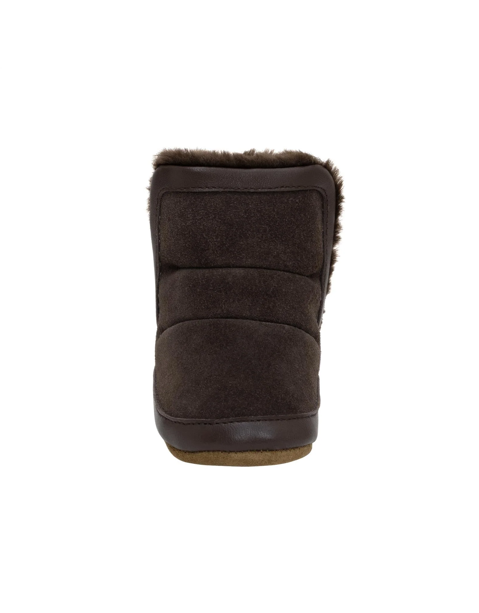Cozy Cuff Soft Sole Boots Brown - Image 5
