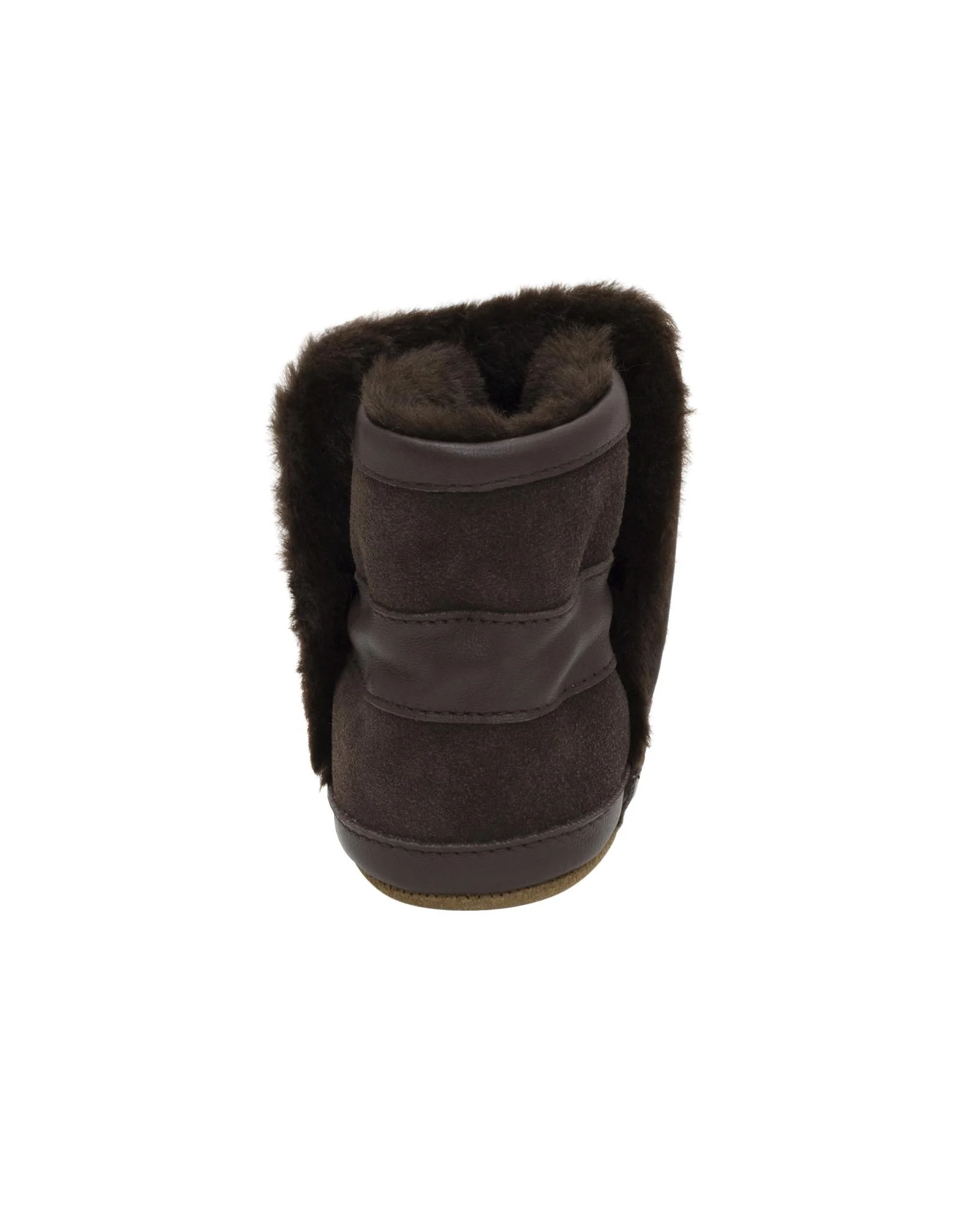 Cozy Cuff Soft Sole Boots Brown - Image 6