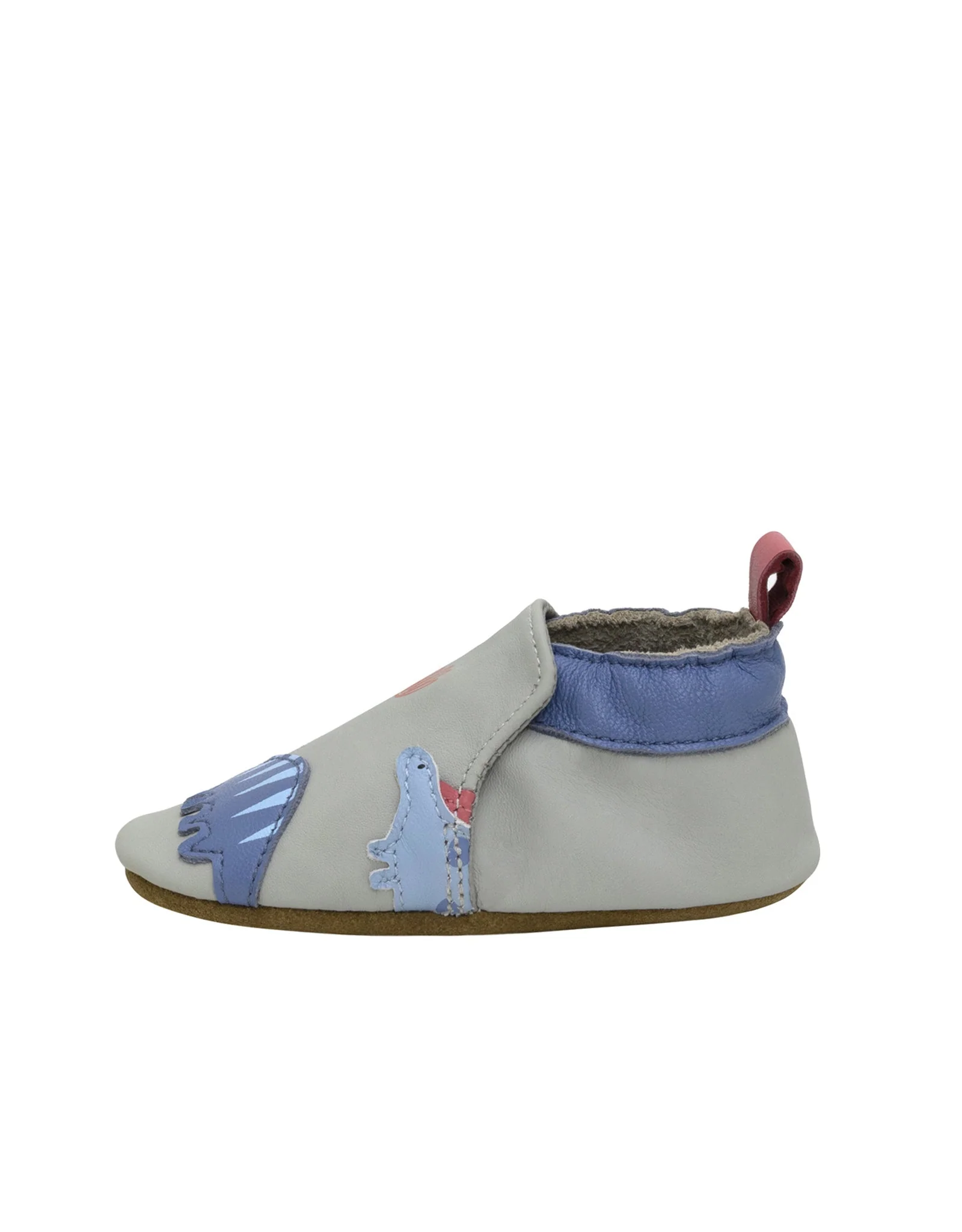 Dino Pals Soft Soles Grey - Image 4