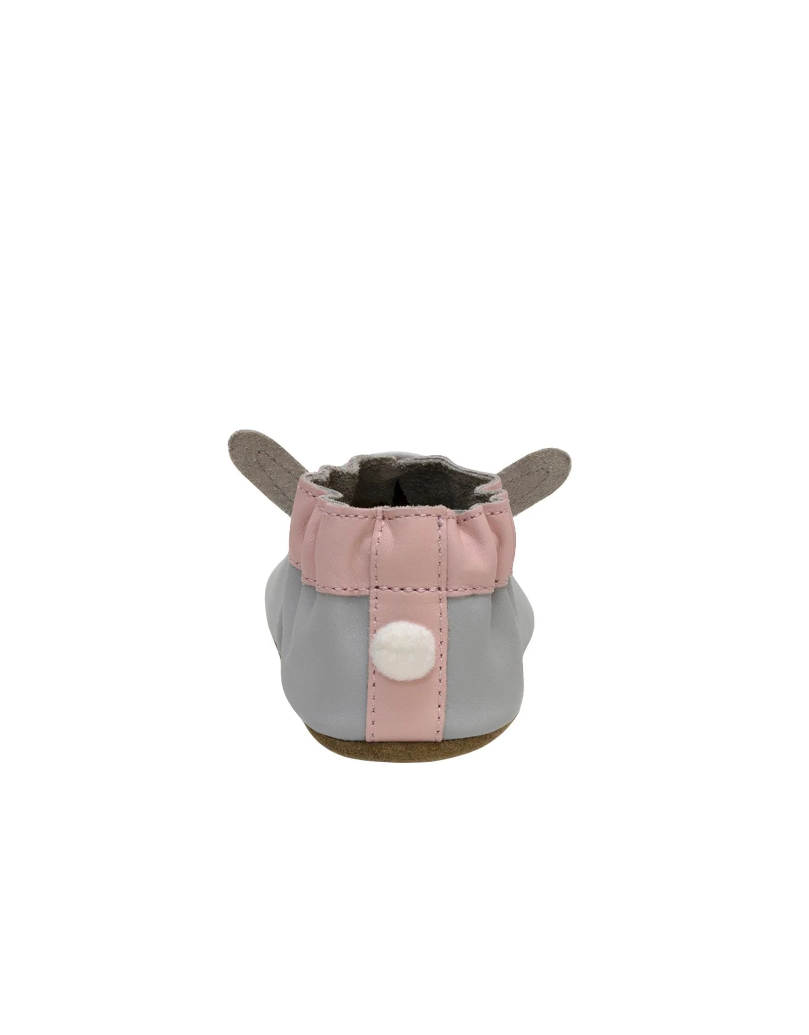 Heart Bunny Soft Soles Grey - Image 7