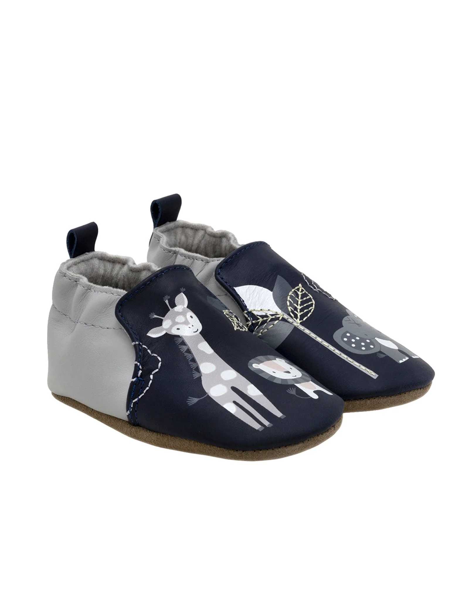 Hello World Soft Soles Navy
