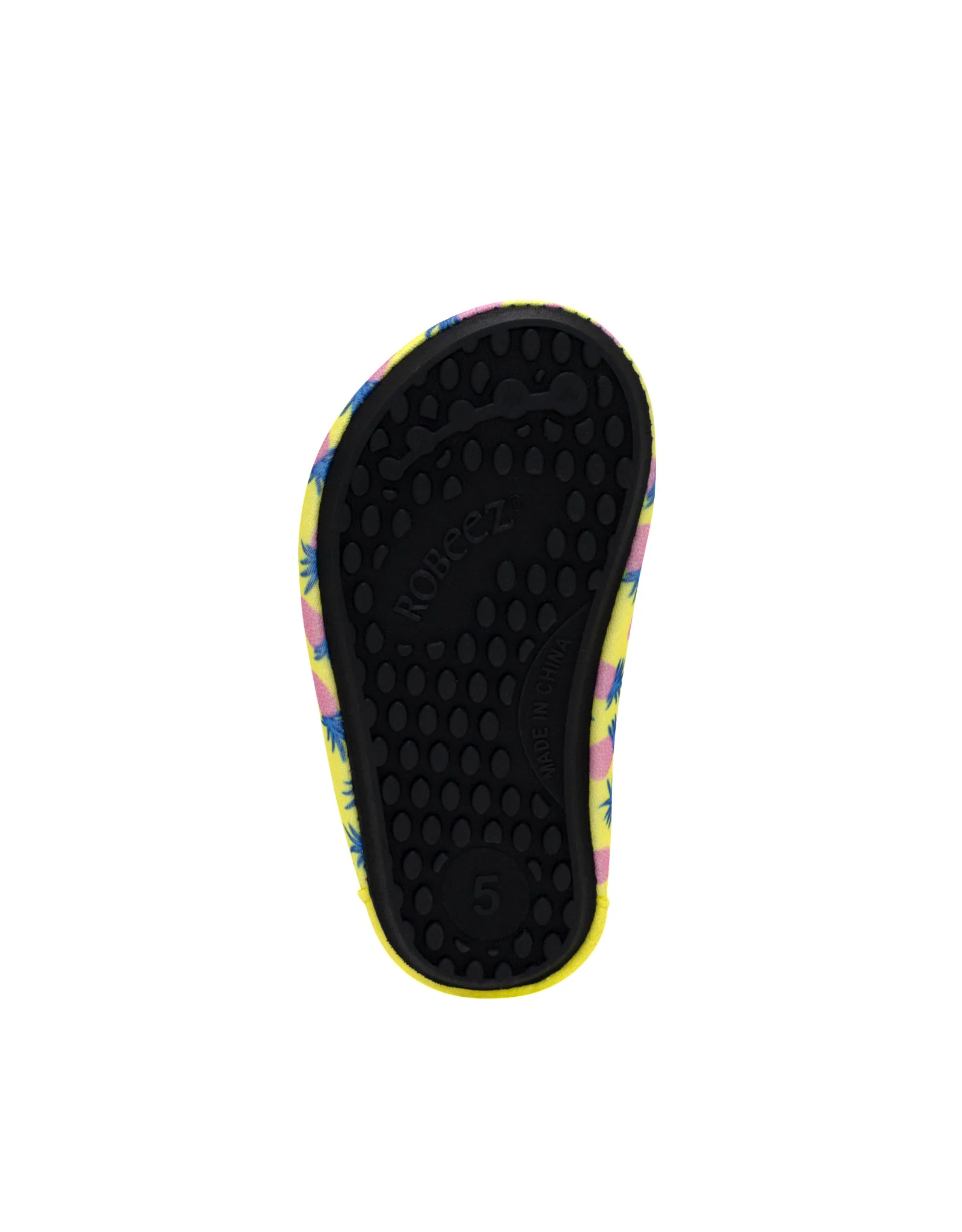 Pineapple Crush Aqua Shoes in Yellow - Image 6