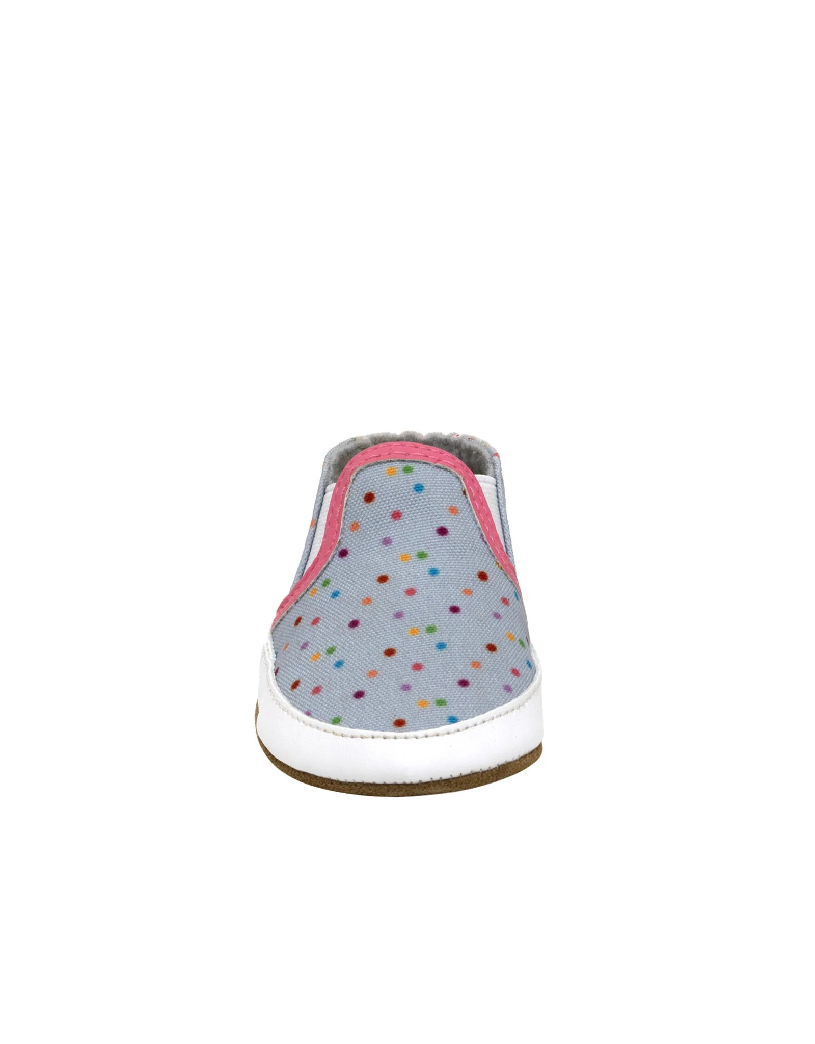 Polka Dot Polly Soft Soles Grey - Image 6