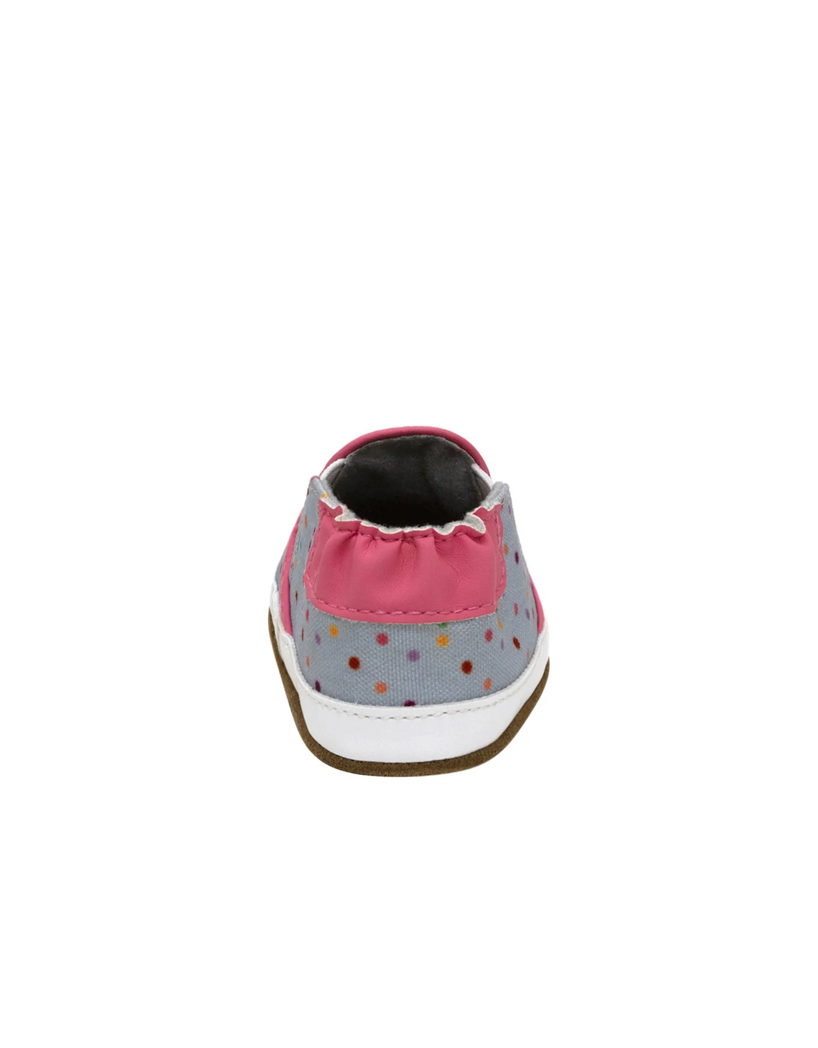 Polka Dot Polly Soft Soles Grey - Image 7