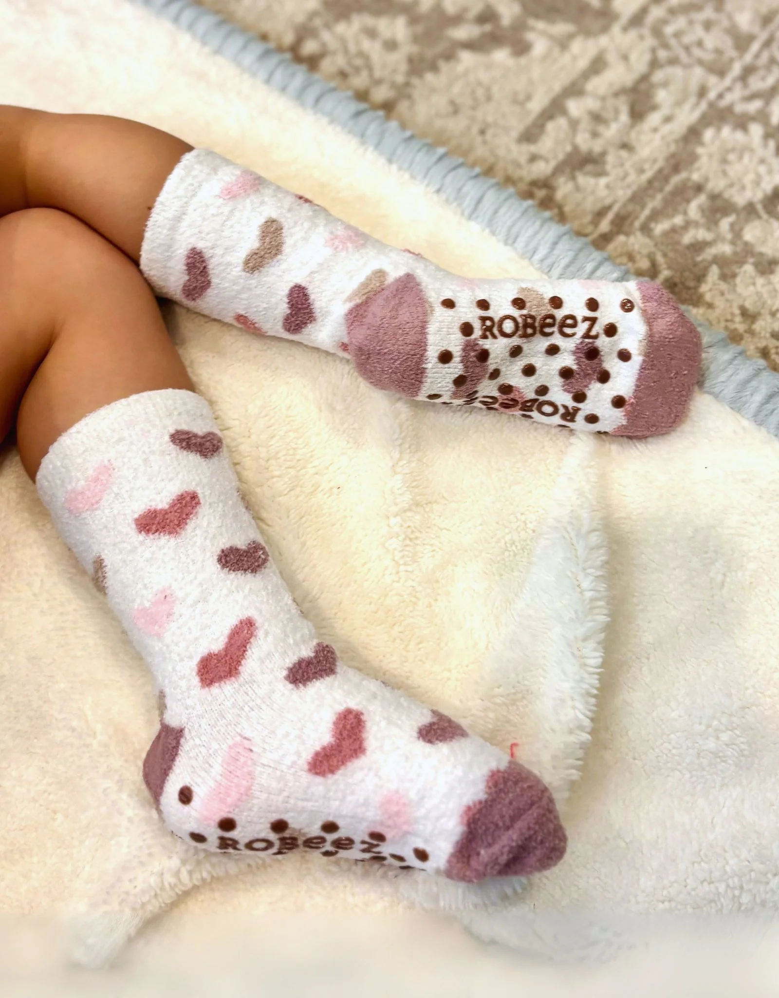 Princess Cat Cozies 3-Pack Crew Socks Neutral for Toddlers and Kids - Image 3