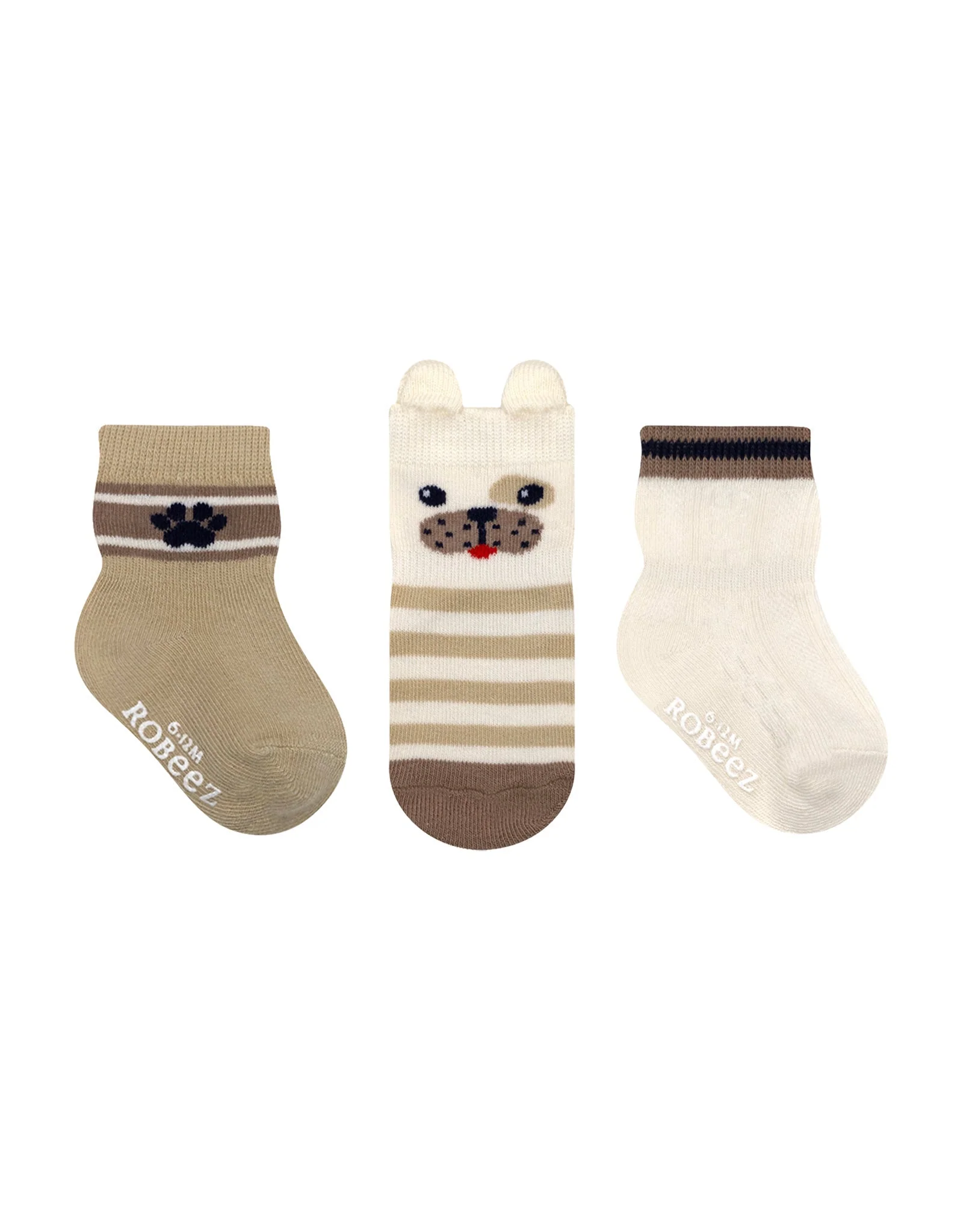 Puppy Love 3-Pack Baby Socks