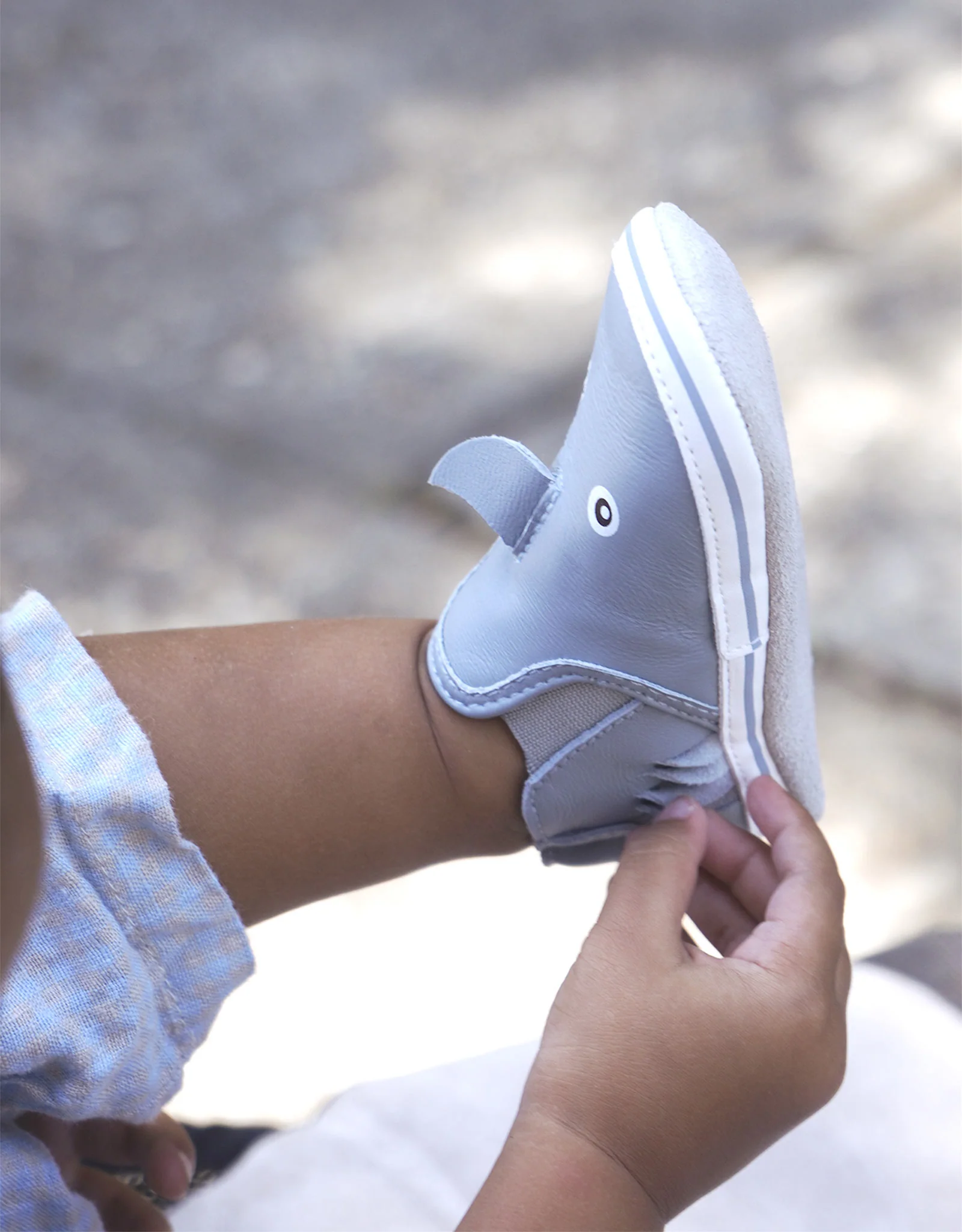 Sebastian Shark Soft Soles Blue - Image 4