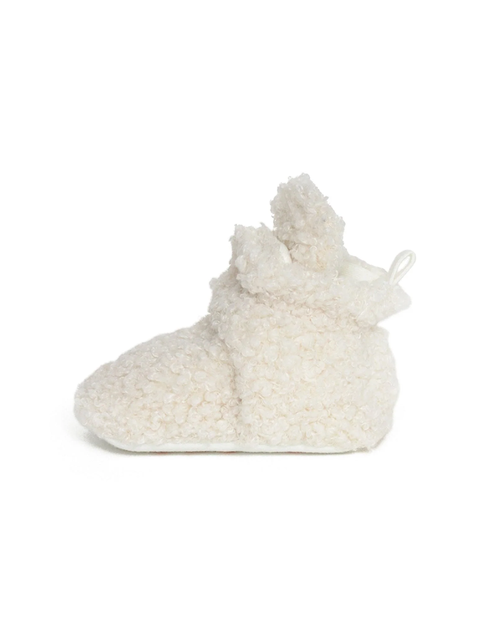 Sherpa Snap Booties Ivory - Image 5