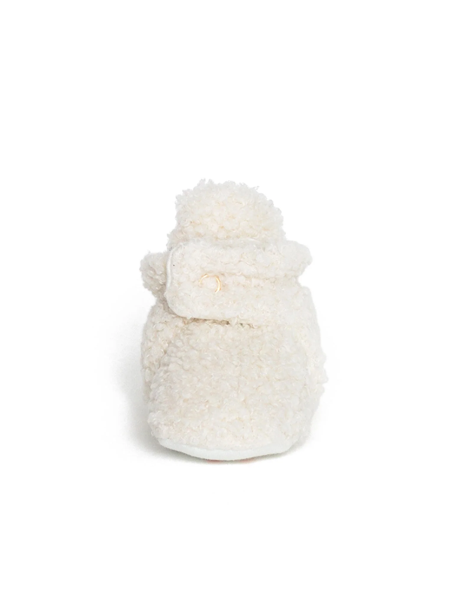 Sherpa Snap Booties Ivory - Image 6