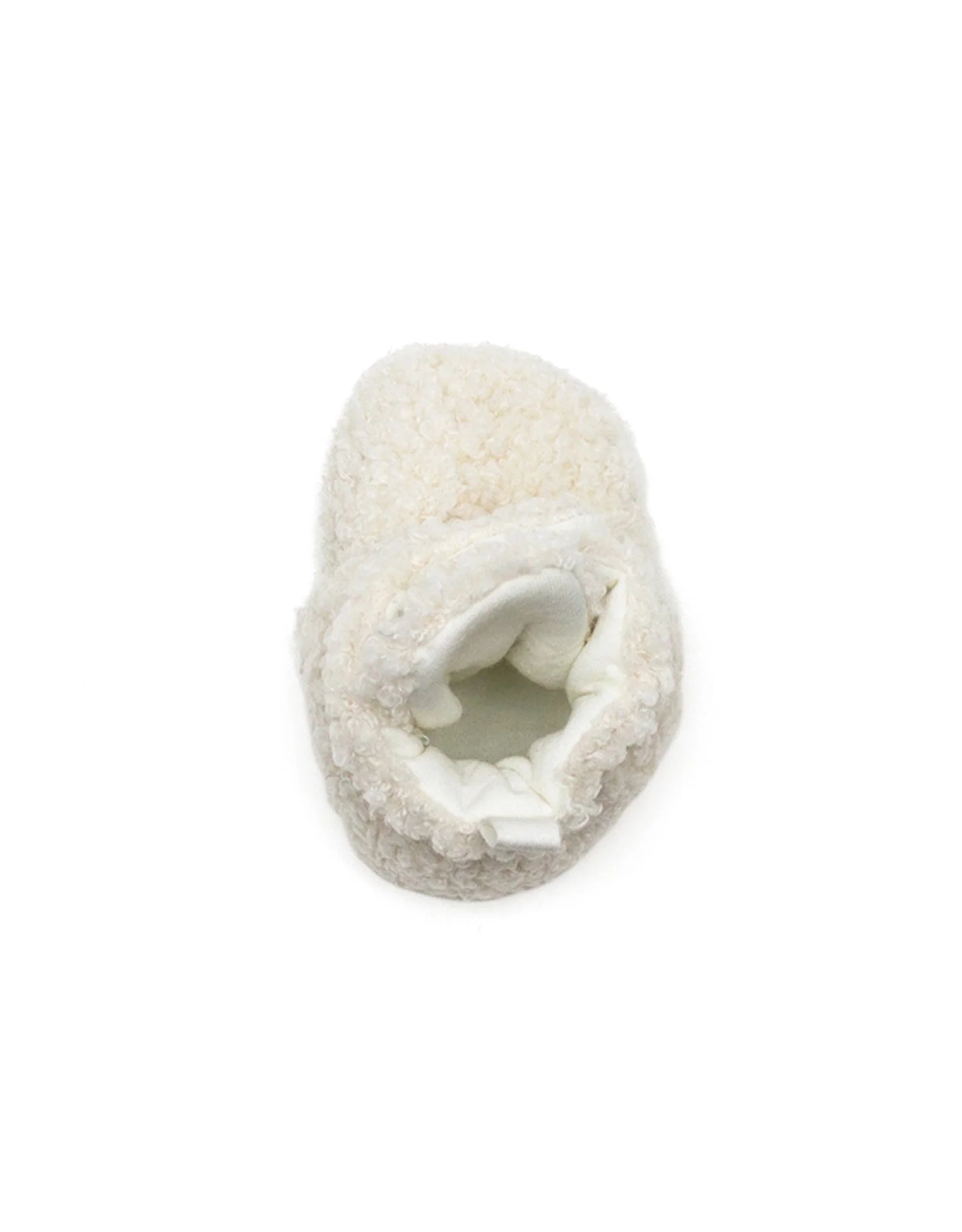 Sherpa Snap Booties Ivory - Image 7