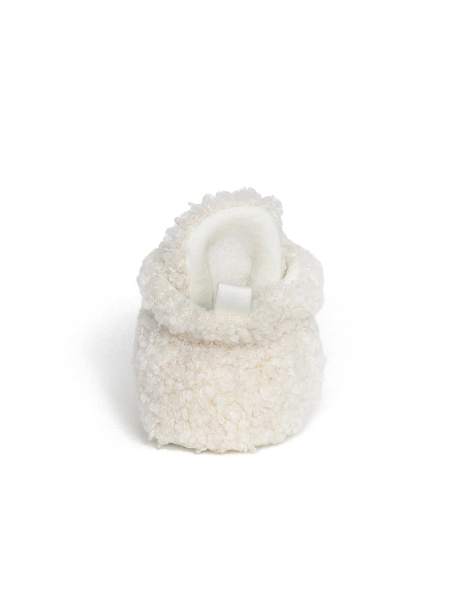 Sherpa Snap Booties Ivory - Image 8