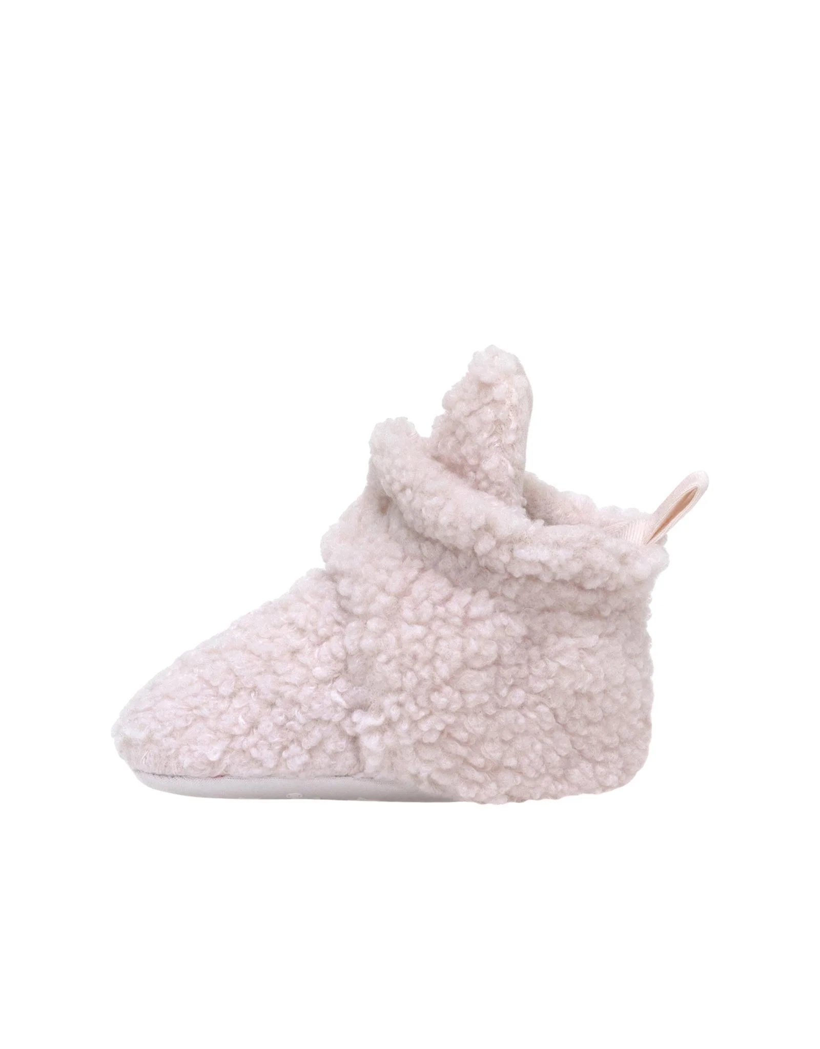Sherpa Snap Booties Pastel Pink - Image 3