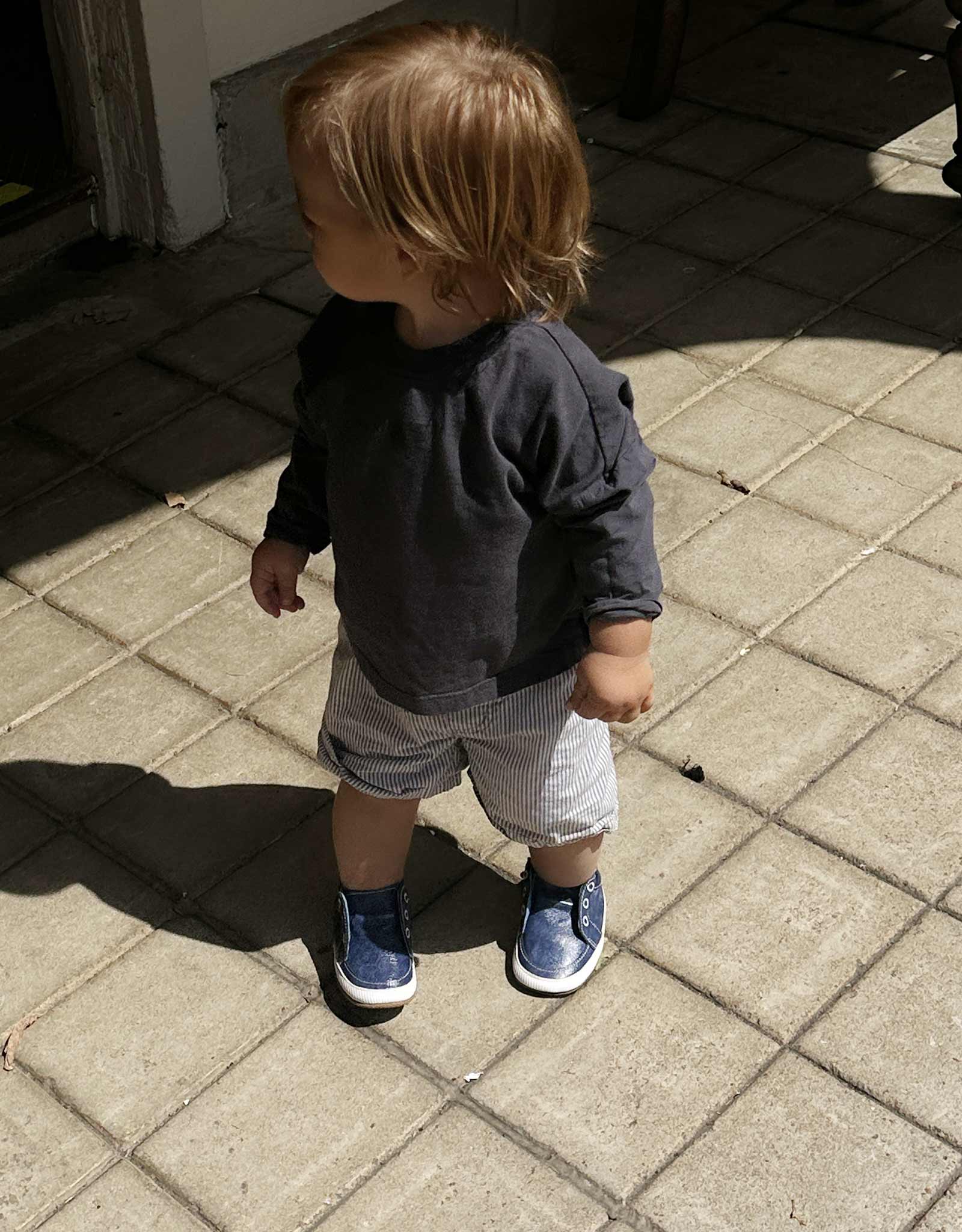 Stylish Steve Soft Soles Navy - Image 3
