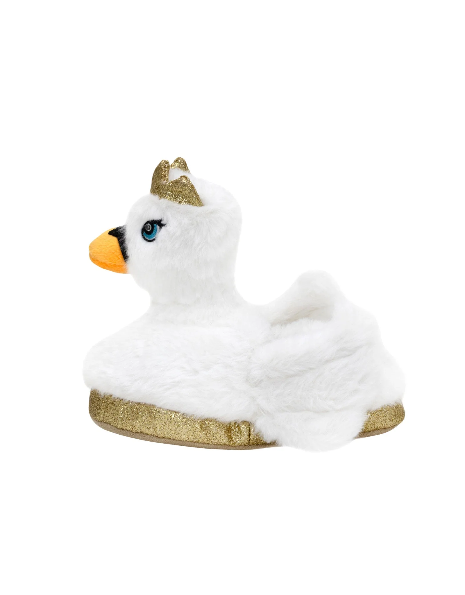 Swan Princess Light-Up Slippers White - Image 3