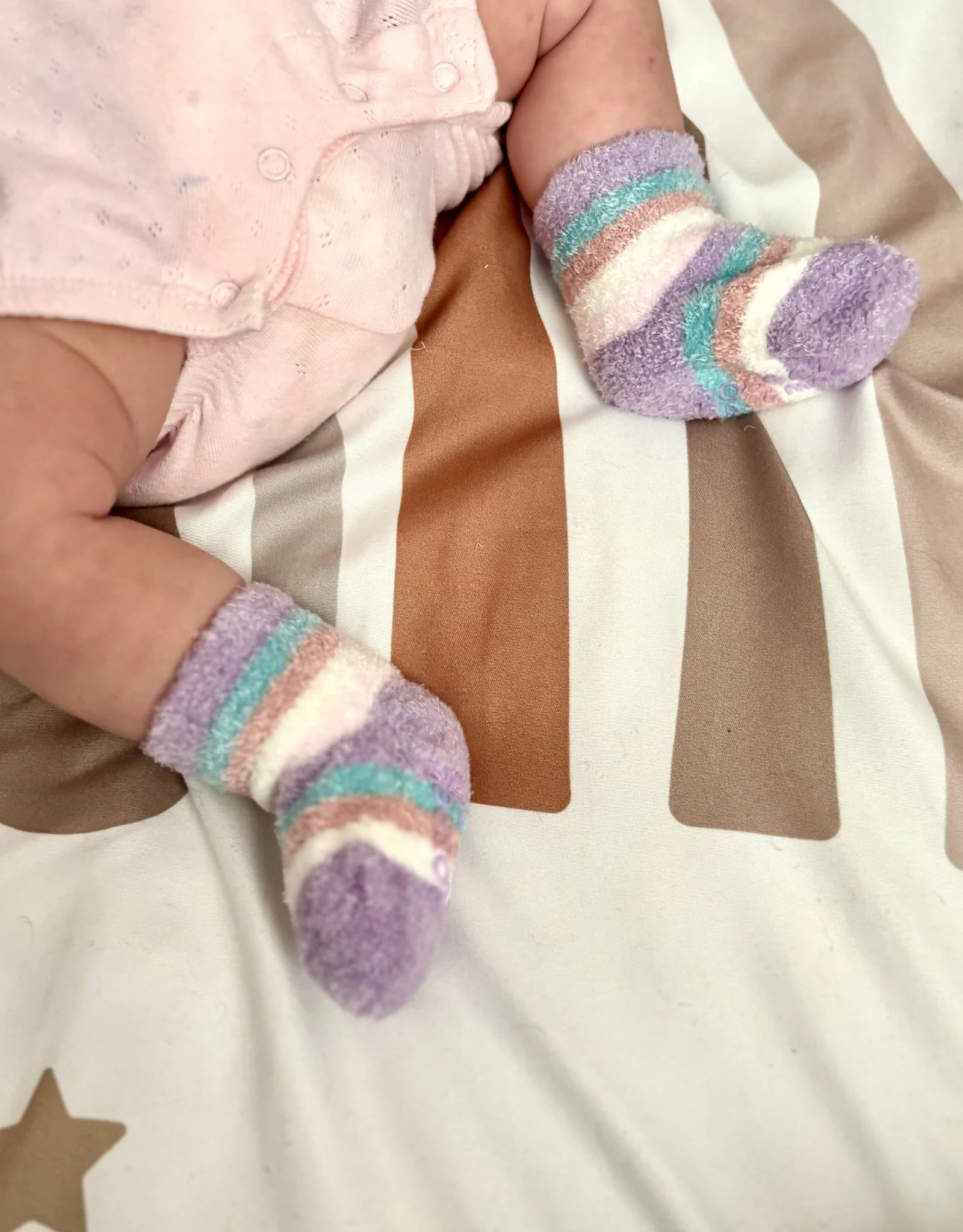Unicorn Girl 3-Pack Baby Socks Pastel - Image 2