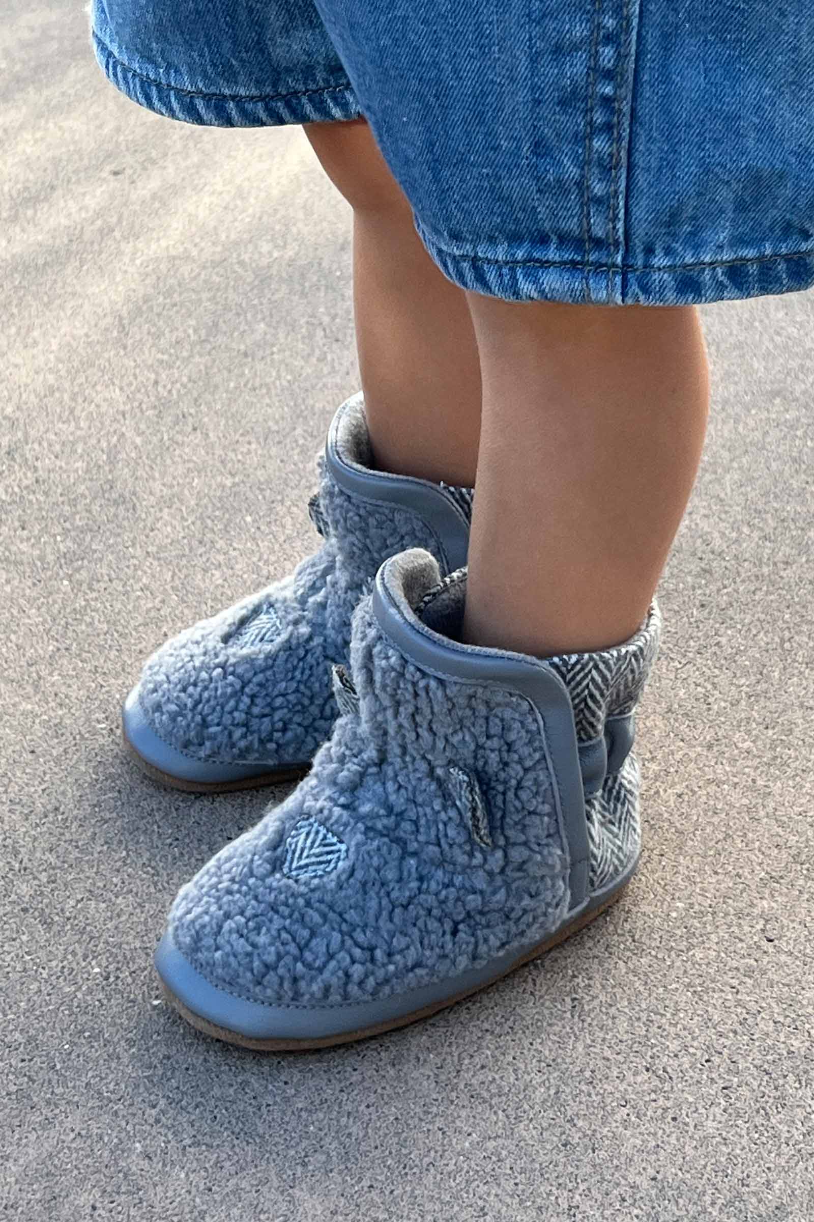 Wren Soft Sole Boots Grey - Image 3